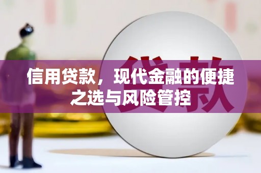 浈江信用贷款，现代金融的便捷之选与风险管控