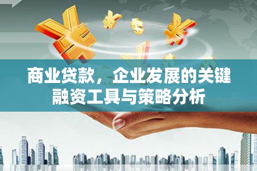 浈江商业贷款，企业发展的关键融资工具与策略分析