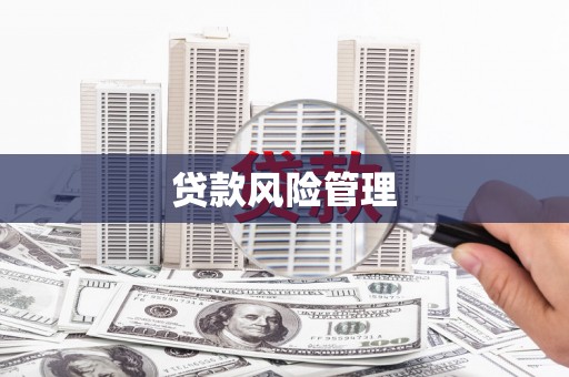 浈江贷款风险管理