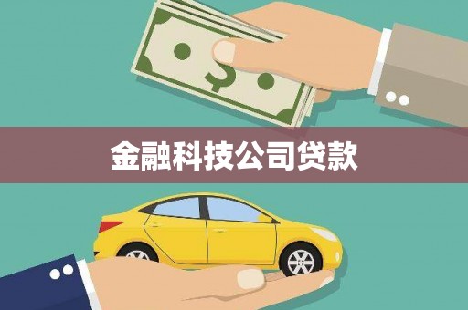 浈江金融科技公司贷款