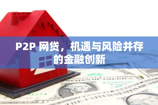 浈江P2P 网贷，机遇与风险并存的金融创新