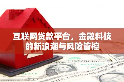 浈江互联网贷款平台，金融科技的新浪潮与风险管控