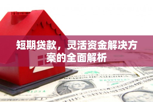 浈江短期贷款，灵活资金解决方案的全面解析