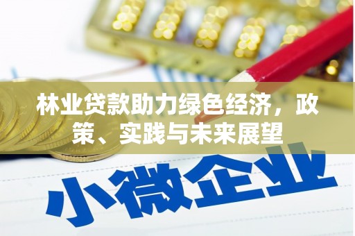 浈江林业贷款助力绿色经济，政策、实践与未来展望