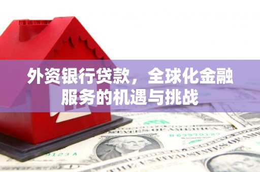 浈江外资银行贷款，全球化金融服务的机遇与挑战