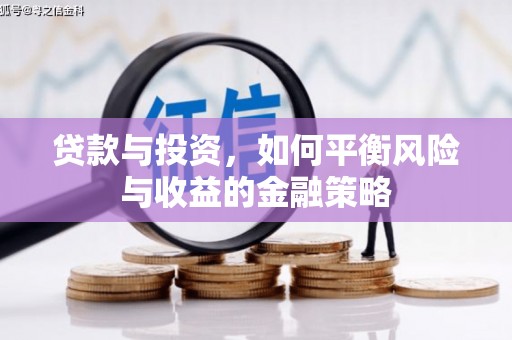 浈江贷款与投资，如何平衡风险与收益的金融策略