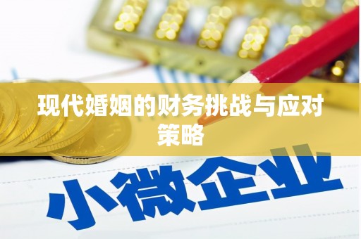 浈江现代婚姻的财务挑战与应对策略